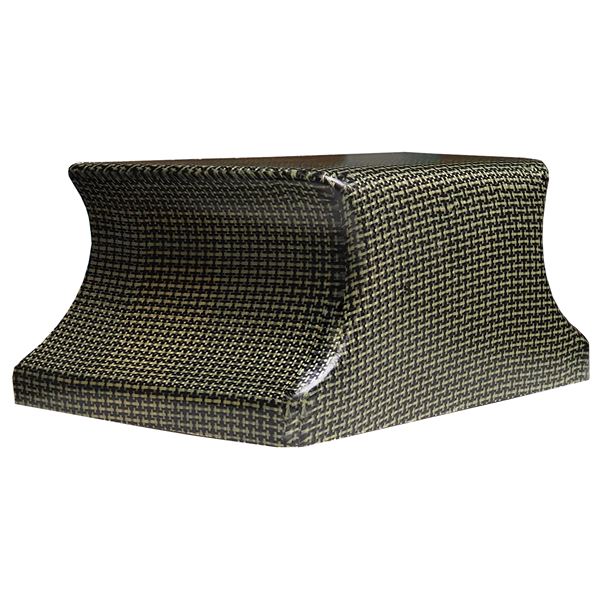 C2 knee block wide made of carbon/aramid