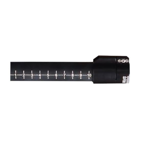 CONTACT MIDI MULTICOLOR BLACK diolen bl.,alloy tips, carbon/glass Junior shaft,29mm, USA connector