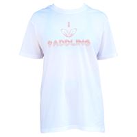 I love paddling women's T-shirt SS,white,100% cotton,size L